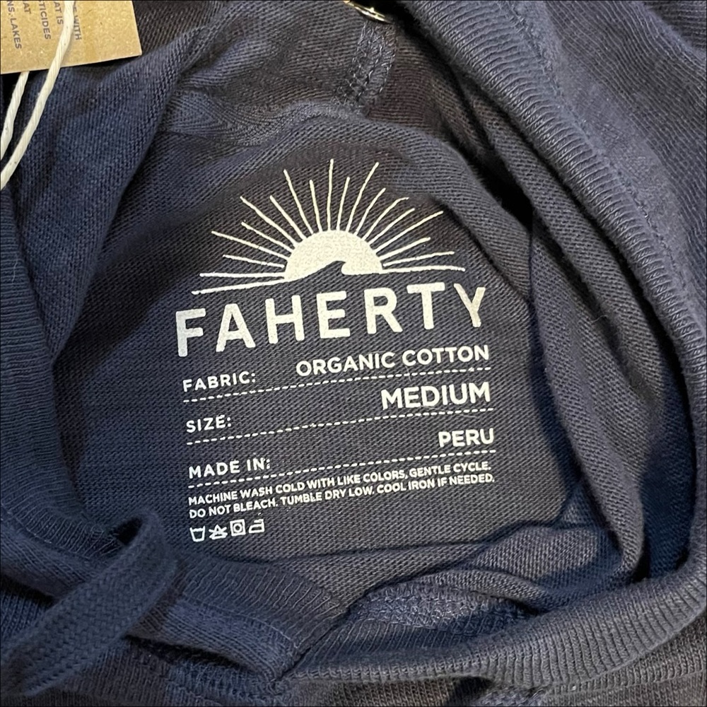 Faherty | Sun Washed Slub Hoodie - Picture 8 of 11